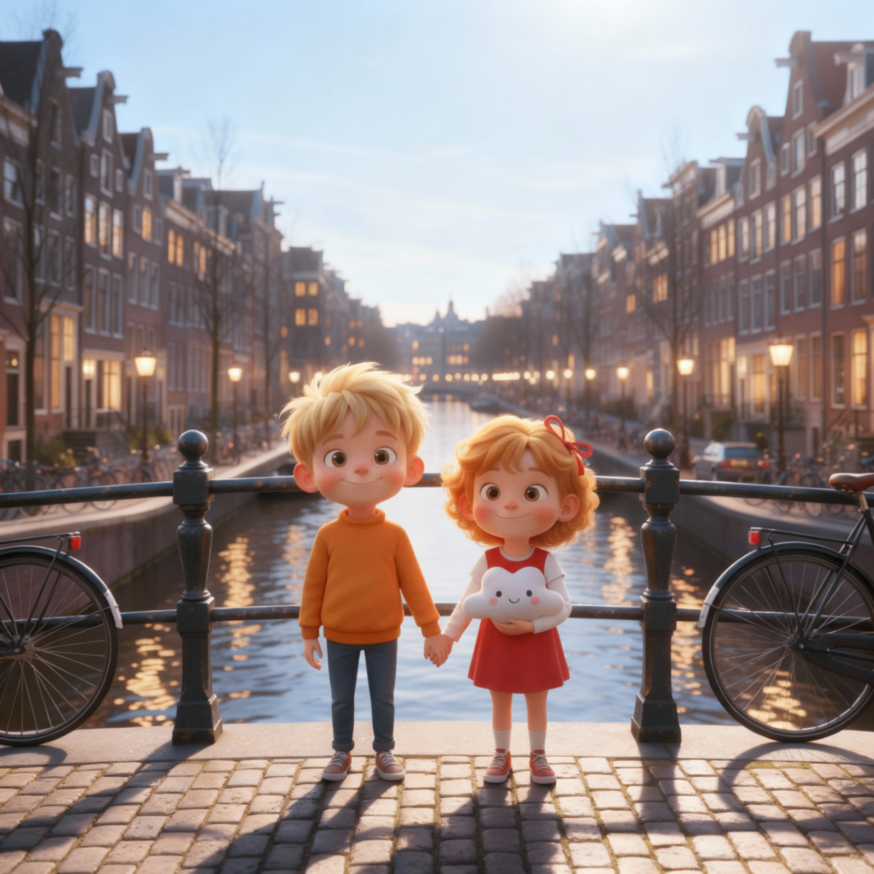 Amsterdam adventure cover scene