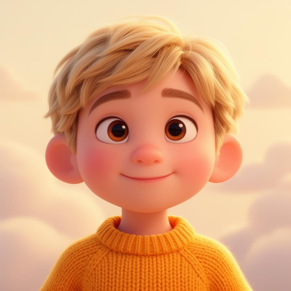 Enzo, The curious one, a WePlayTheWorld storybook character