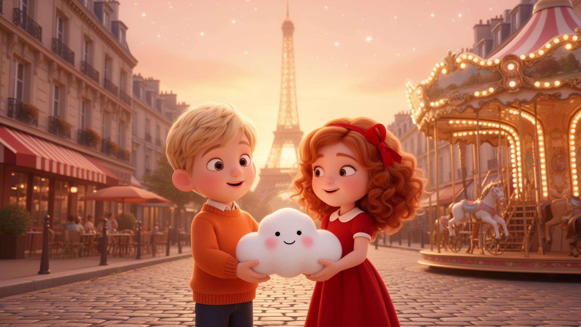 Paris adventure cover scene